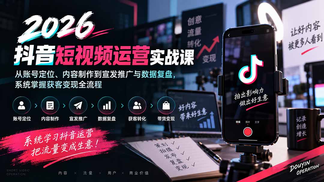 视频号分成计划爆款掘金课：多热门赛道玩法拆解，零基础无脑混剪轻松实现长期被动收益