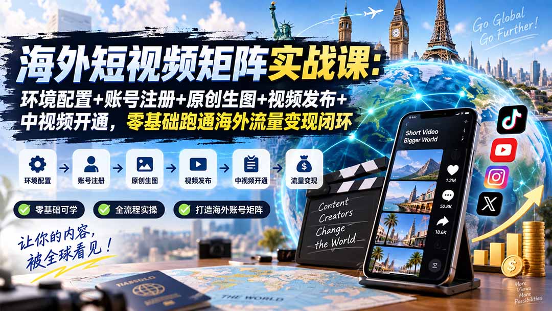 军迷军事新闻解说教程：0基础起号，热点选题+文案剪辑+消重变现全流程教学