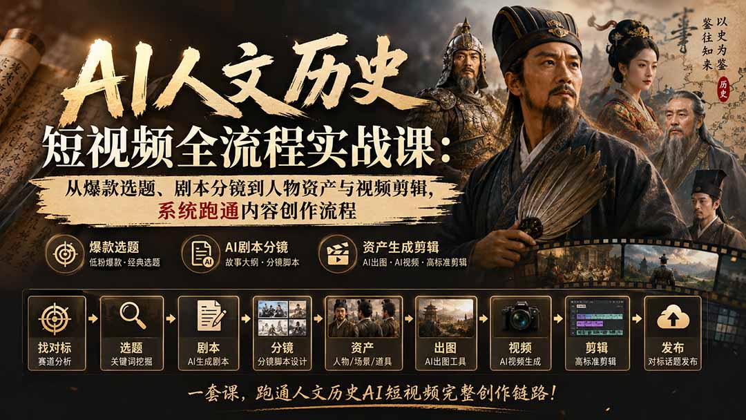 （6238期）旅游带券达人玩法教程：0粉开通达人团购，旅游达人0粉可变现（7节课）